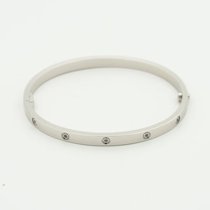 [Lumi Jewellery]LOVE BRACELET 3.65MM 10 DIAMONDS