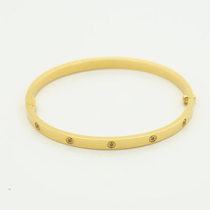 [Lumi Jewellery]LOVE BRACELET 3.65MM 10 DIAMONDS
