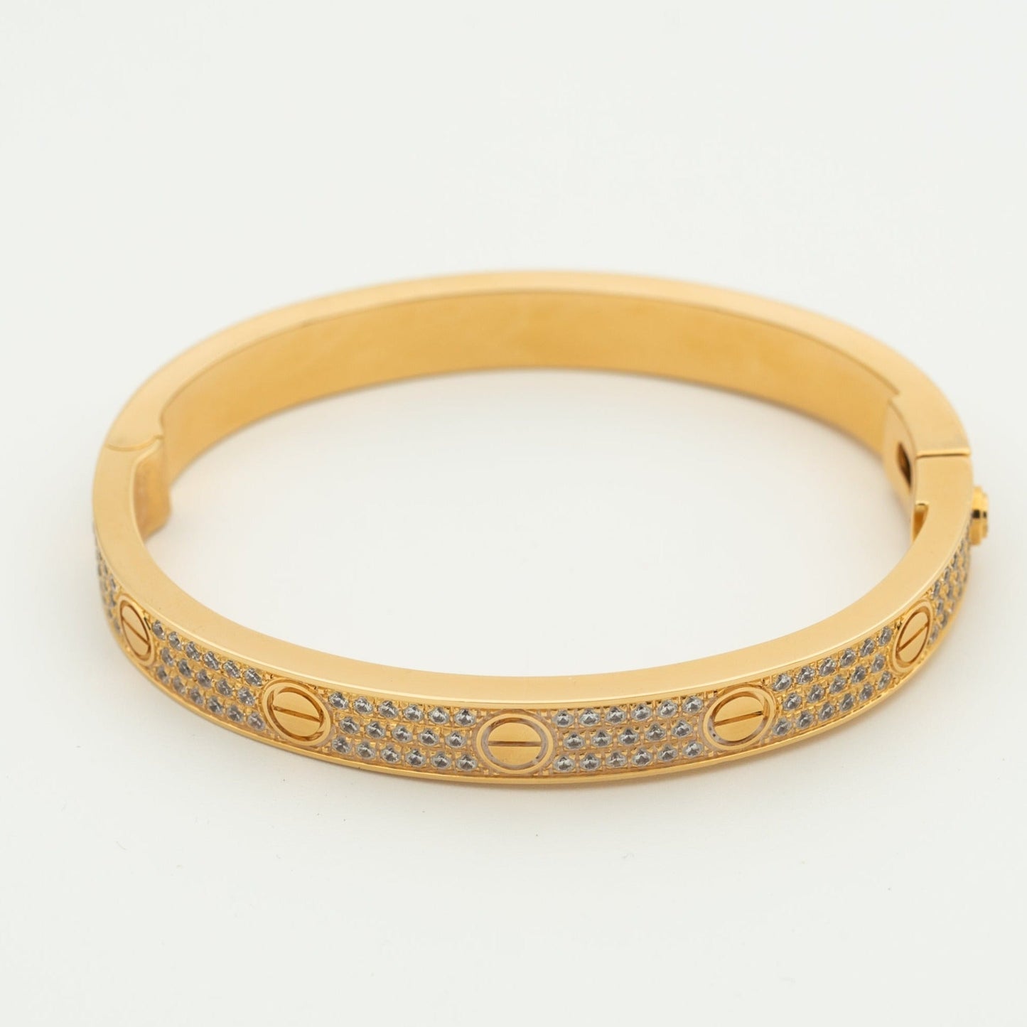 [Lumi Jewellery]LOVE BRACELET 6.1MM DIAMOND-PAVED