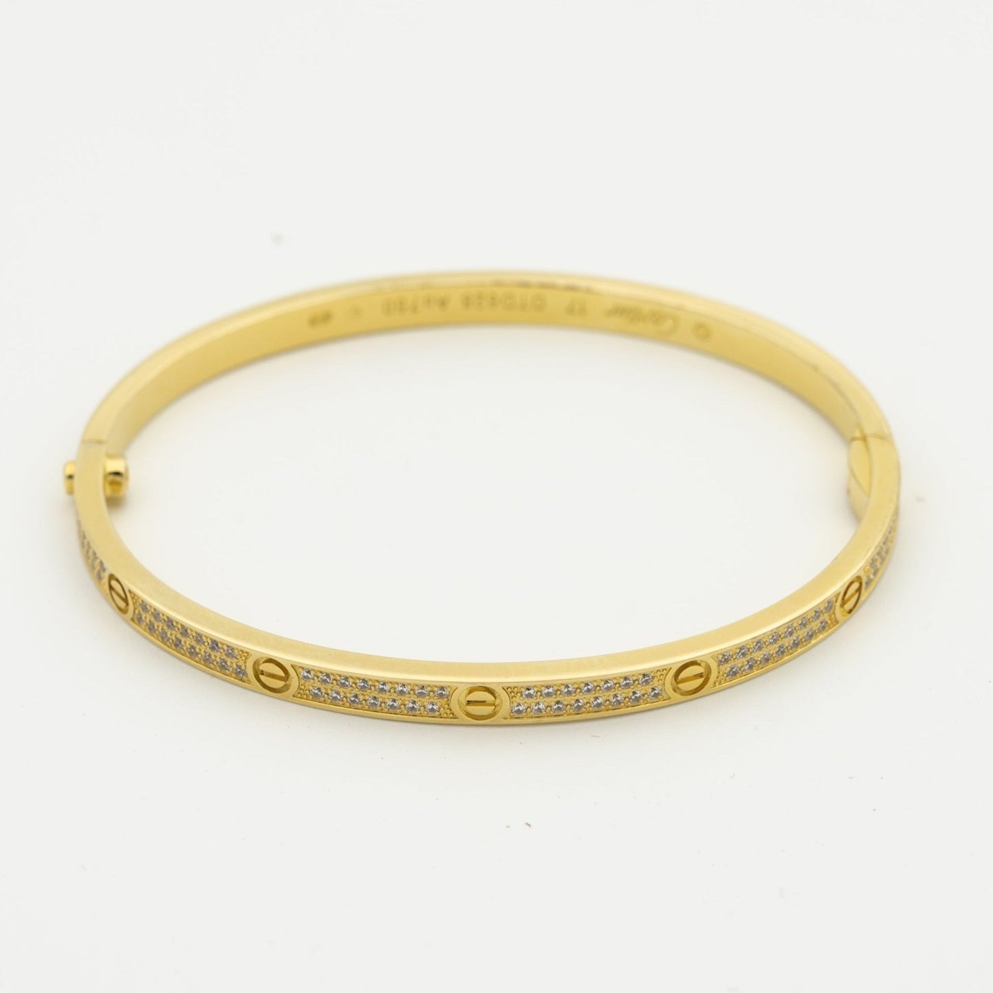 [Lumi Jewellery]LOVE BRACELET 3.65MM DIAMOND-PAVED