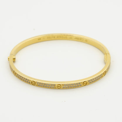 [Lumi Jewellery]LOVE BRACELET 3.65MM DIAMOND-PAVED
