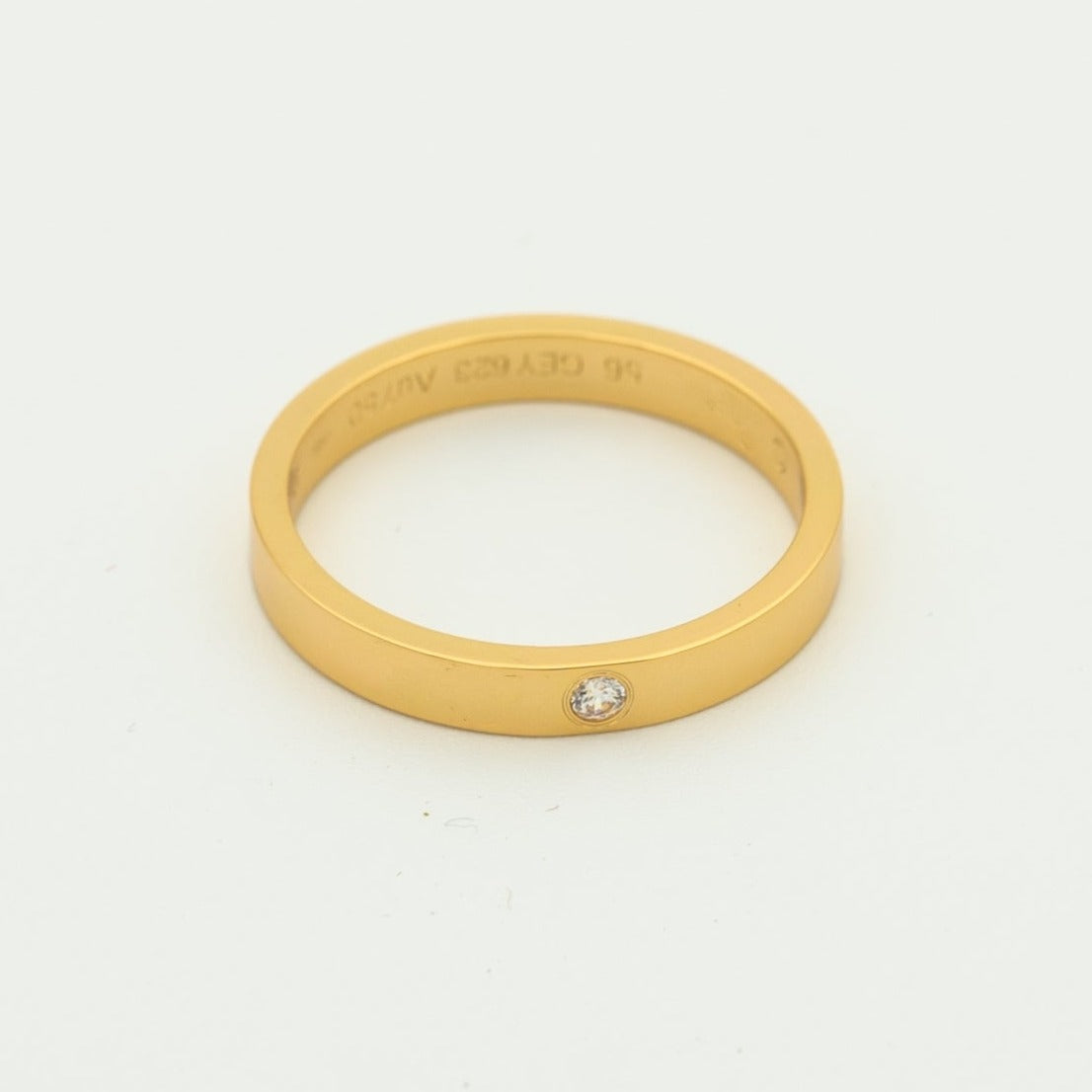 [Lumi Jewellery]LOVE RING 4MM 1 DIAMOND