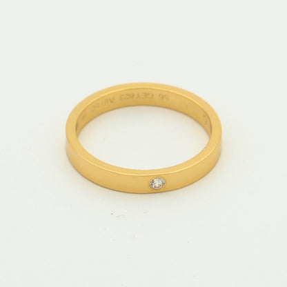 [Lumi Jewellery]LOVE RING 4MM 1 DIAMOND