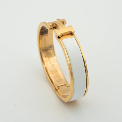 [Lumi Jewellery]H WHITE BRACELET