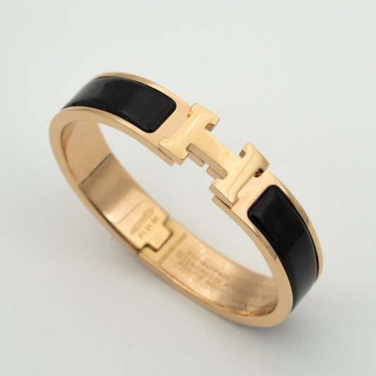 [Lumi Jewellery]H BLACK BRACELET