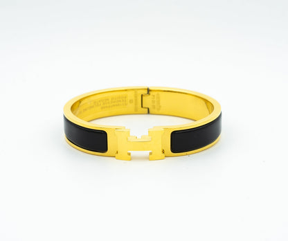 [Lumi Jewellery]H BLACK BRACELET