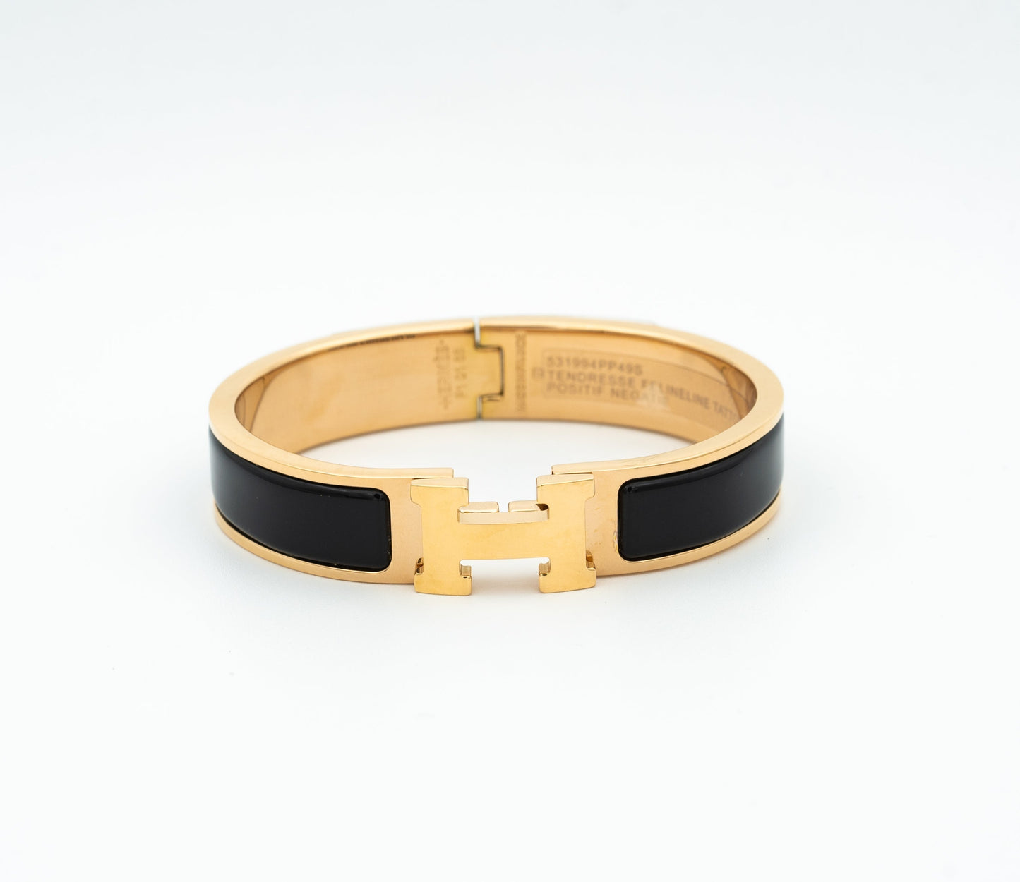 [Lumi Jewellery]H BLACK BRACELET