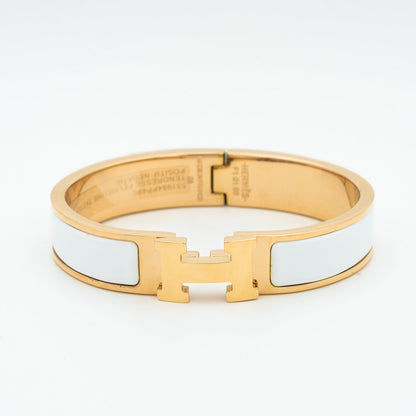 [Lumi Jewellery]H WHITE BRACELET