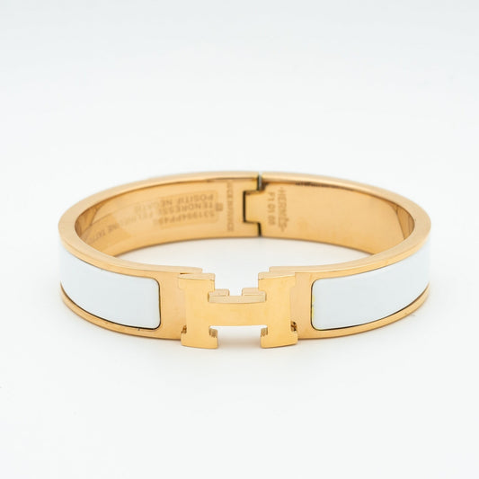 [Lumi Jewellery]H WHITE BRACELET