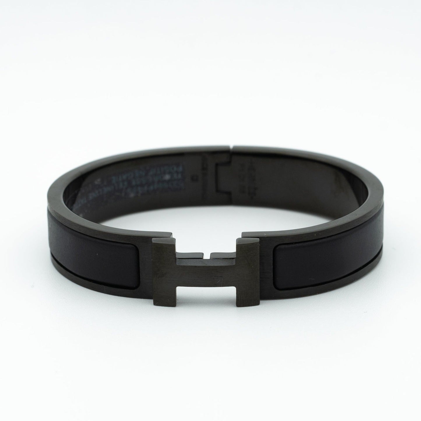 [Lumi Jewellery]H SO BLACK 12MM