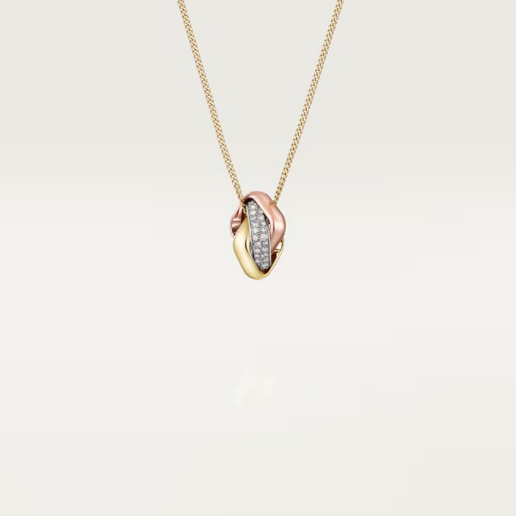 [Lumi Jewelery]TRINITY CUSHION NECKLACE COLLECTION