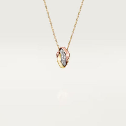 [Lumi Jewelery]TRINITY CUSHION NECKLACE COLLECTION