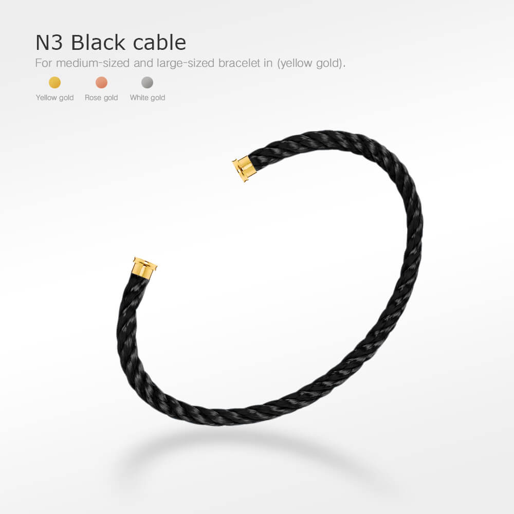 [Lumi Jewellery]FORCE SERIES BRACELET CABLES 50 CHOICES (DIY SELECTION)