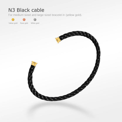 [Lumi Jewellery]FORCE SERIES BRACELET CABLES 50 CHOICES (DIY SELECTION)