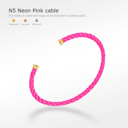 [Lumi Jewellery]FORCE SERIES BRACELET CABLES 50 CHOICES (DIY SELECTION)
