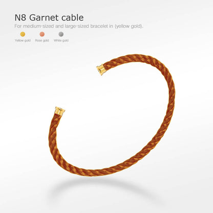 [Lumi Jewellery]FORCE SERIES BRACELET CABLES 50 CHOICES (DIY SELECTION)