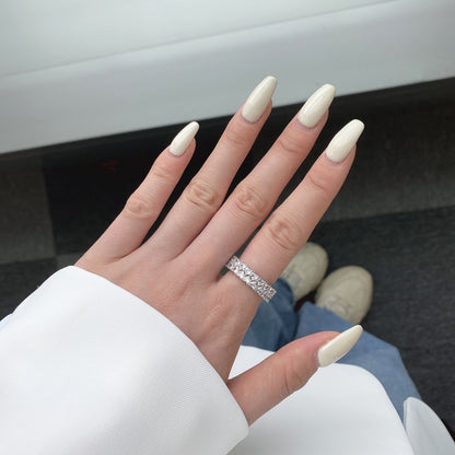 [Lumi Jewellery]Sparkling Full Heart Ring