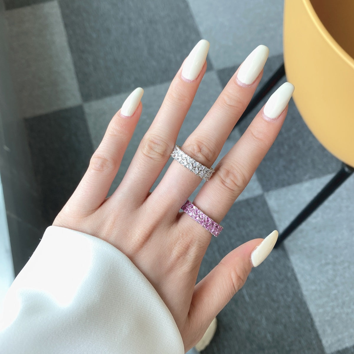 [Lumi Jewellery]Sparkling Full Heart Ring