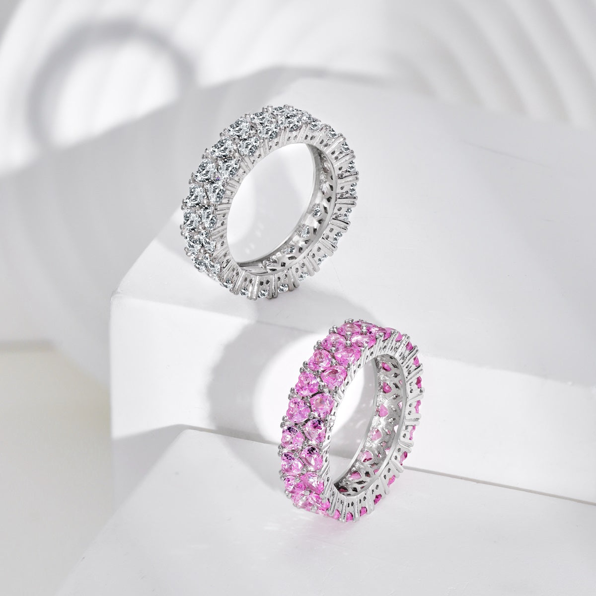 [Lumi Jewellery]Sparkling Full Heart Ring