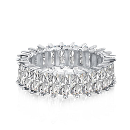 [Lumi Jewellery]Unique Colorful Radiant Cut RIng