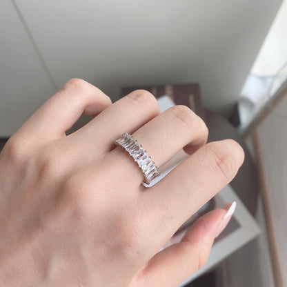 [Lumi Jewellery]Unique Colorful Radiant Cut RIng