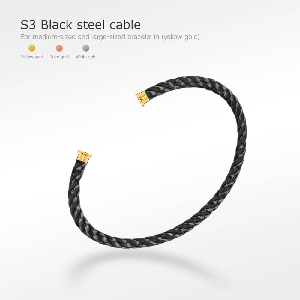 [Lumi Jewellery]FORCE SERIES BRACELET CABLES 50 CHOICES (DIY SELECTION)