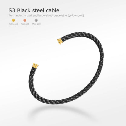 [Lumi Jewellery]FORCE SERIES BRACELET CABLES 50 CHOICES (DIY SELECTION)