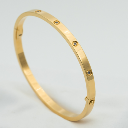 [Lumi Jewellery]LOVE BRACELET 3.65MM 10 DIAMONDS