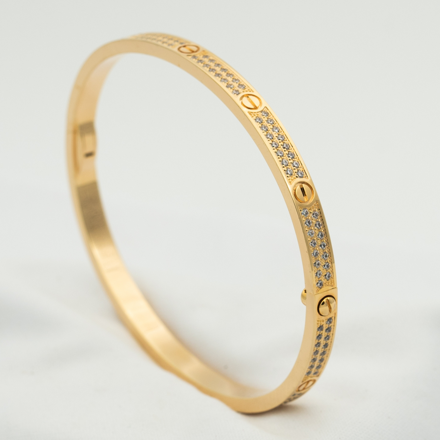 [Lumi Jewellery]LOVE BRACELET 3.65MM DIAMOND-PAVED