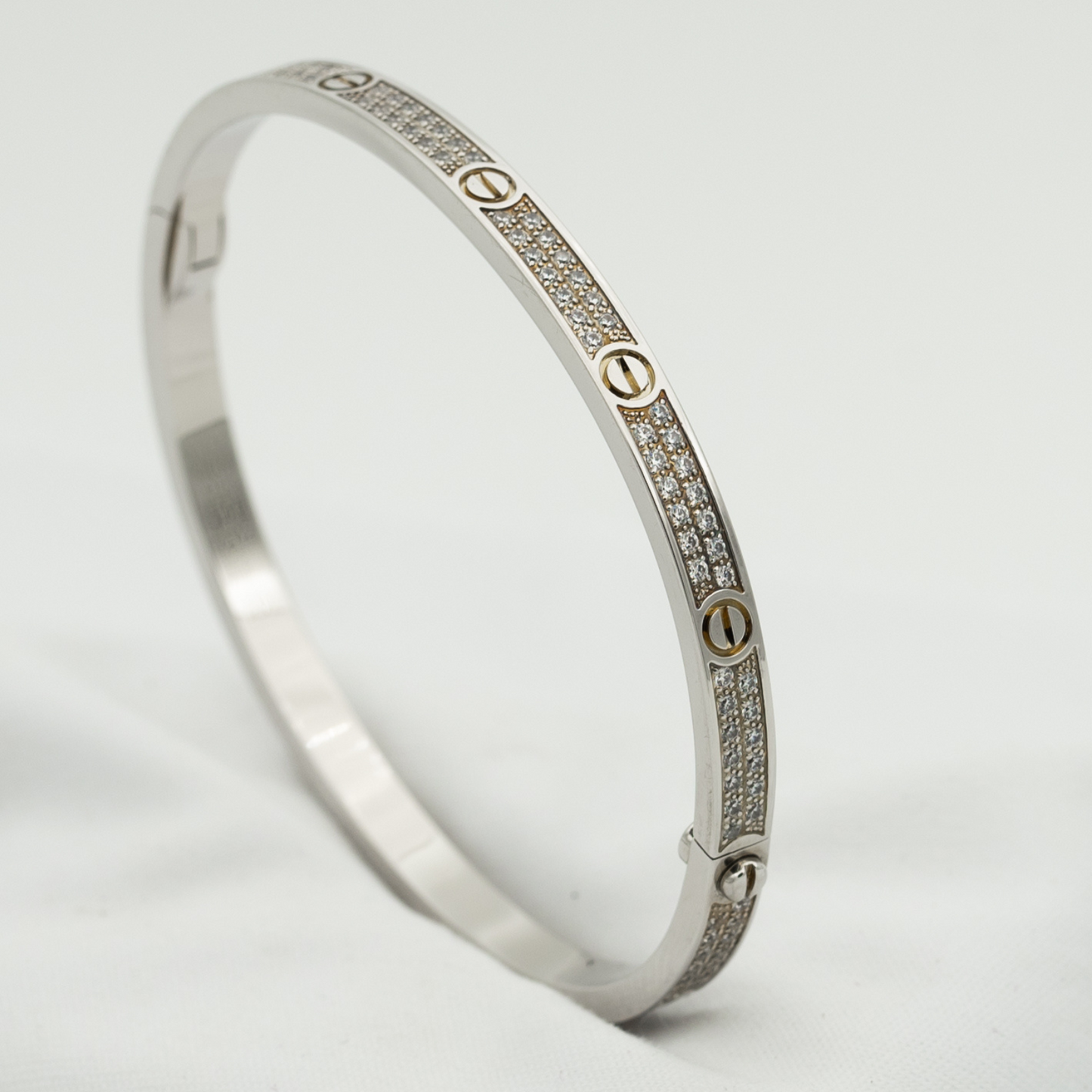 [Lumi Jewellery]LOVE BRACELET 3.65MM DIAMOND-PAVED