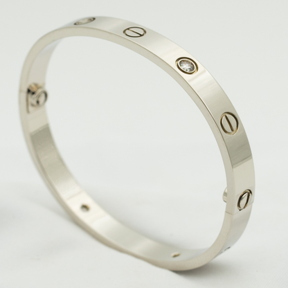[Lumi Jewellery]LOVE BRACELET 6.1MM 4 DIAMONDS