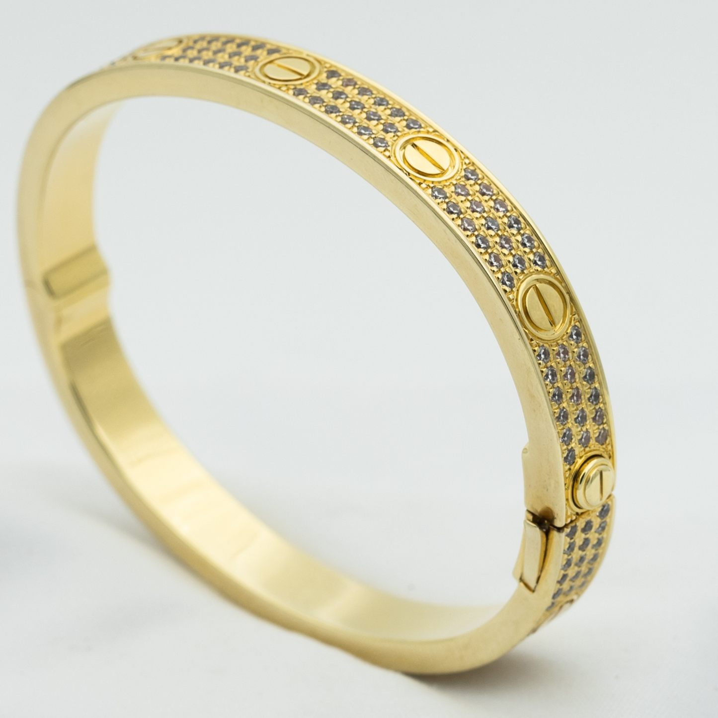 [Lumi Jewellery]LOVE BRACELET 6.1MM DIAMOND-PAVED