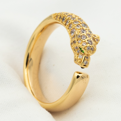 [Lumi Jewellery]PANTHERE RING DIAMOND 7.3MM