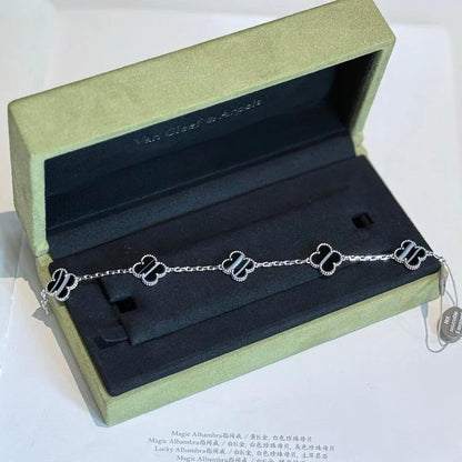 [Lumi Jewellery] CLOVER 5 MOTIF PULSAR STONE BRACELET COLLECTION