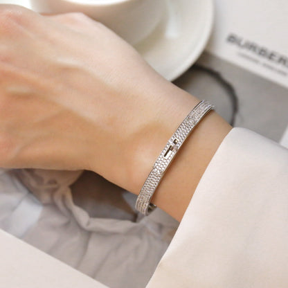 [Lumi Jewellery]KELLY BRACELET DIAMOND PAVED