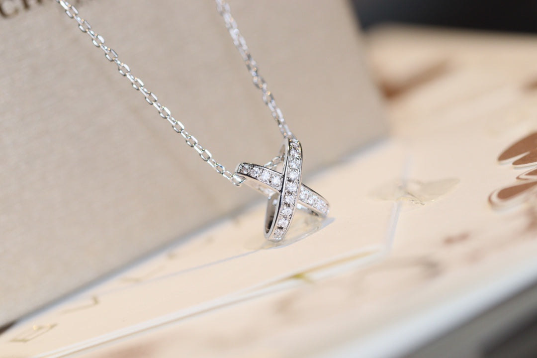 [Lumi Jewellery]JEUX DE DIAMOND NECKLACE