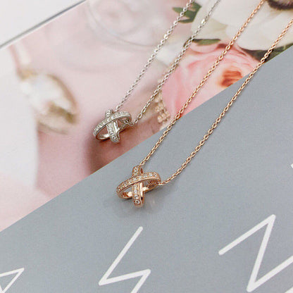 [Lumi Jewellery]JEUX DE DIAMOND NECKLACE