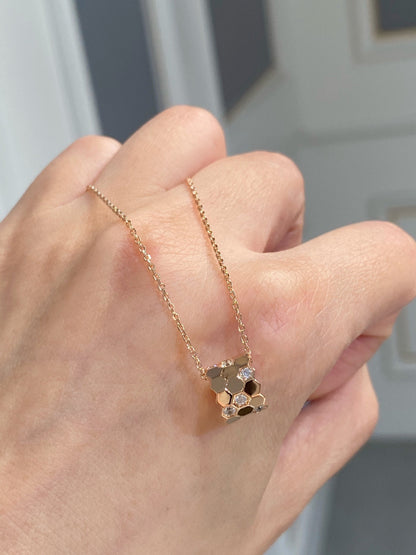 [Lumi Jewellery]BEE LOVE DIAMOND NECKLACE