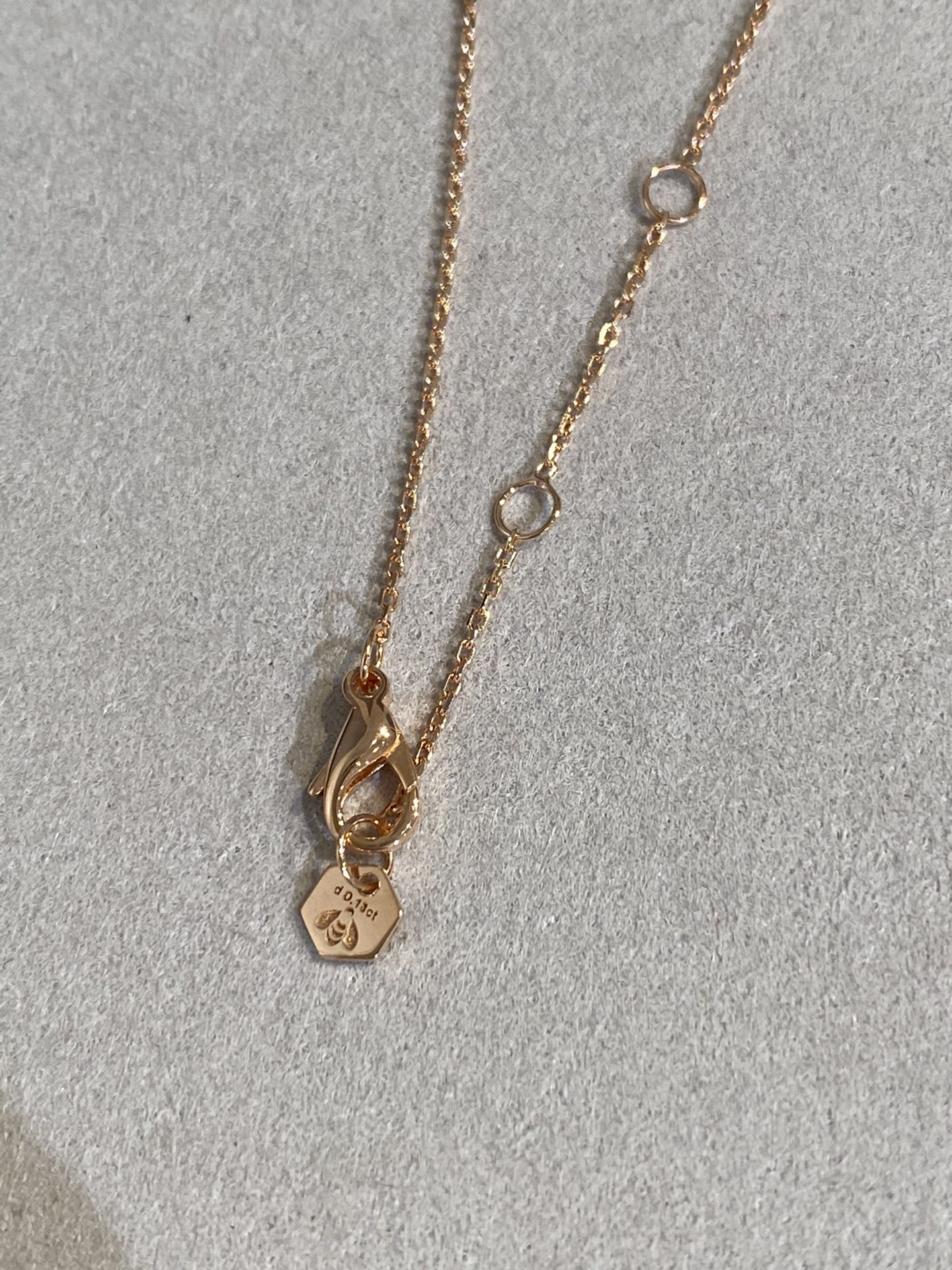 [Lumi Jewellery]BEE LOVE DIAMOND NECKLACE
