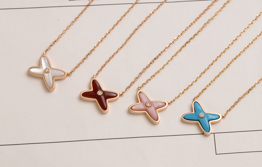[Lumi Jewellery]JEUX DE NECKLACE 1 DIAMOND