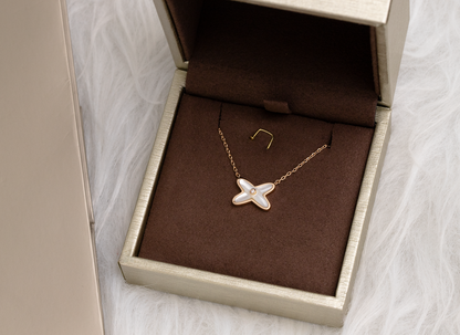 [Lumi Jewellery]JEUX DE NECKLACE 1 DIAMOND