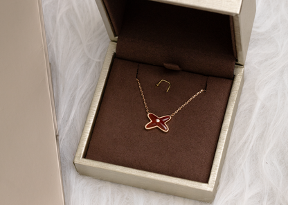 [Lumi Jewellery]JEUX DE NECKLACE 1 DIAMOND