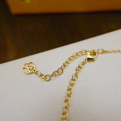 [Lumi Jewellery]BLOOMING SUPPLE NECKLACE BRASS