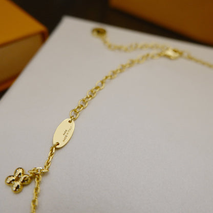 [Lumi Jewellery]BLOOMING SUPPLE NECKLACE BRASS