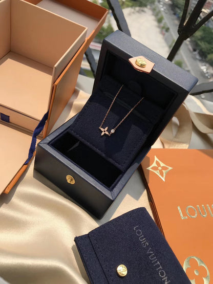 [Lumi Jewellery]BLOSSOM PENDANT PINK GOLD AND DIAMOND