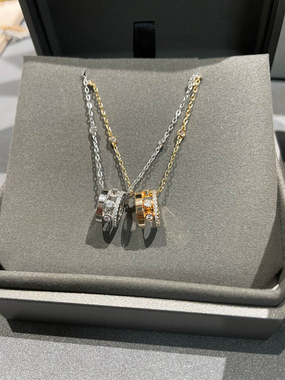 [Lumi]CHAIN MOVE ROMANE PEDAND NECKLACE