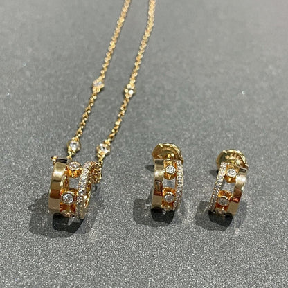 [Lumi]CHAIN MOVE ROMANE PEDAND NECKLACE