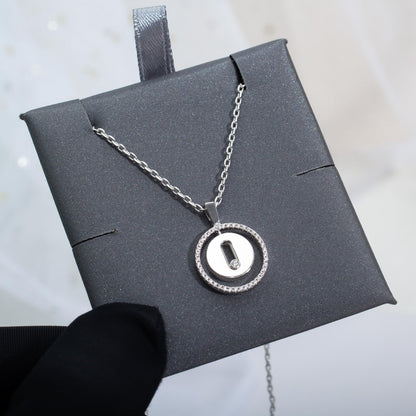 [Lumi]LUCKY MOVE PM NECKLACE SILVER DIAMOND