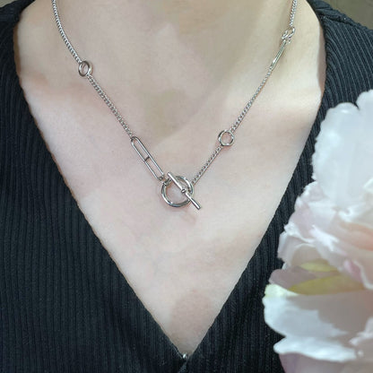 [Lumi Jewellery]HM STERLING CHAINE D'ANCRE HEART