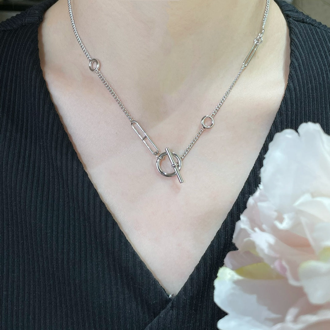 [Lumi Jewellery]HM STERLING CHAINE D'ANCRE HEART